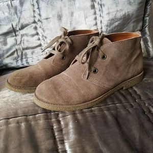 Lucky Brand Lace Up Ankle Booties